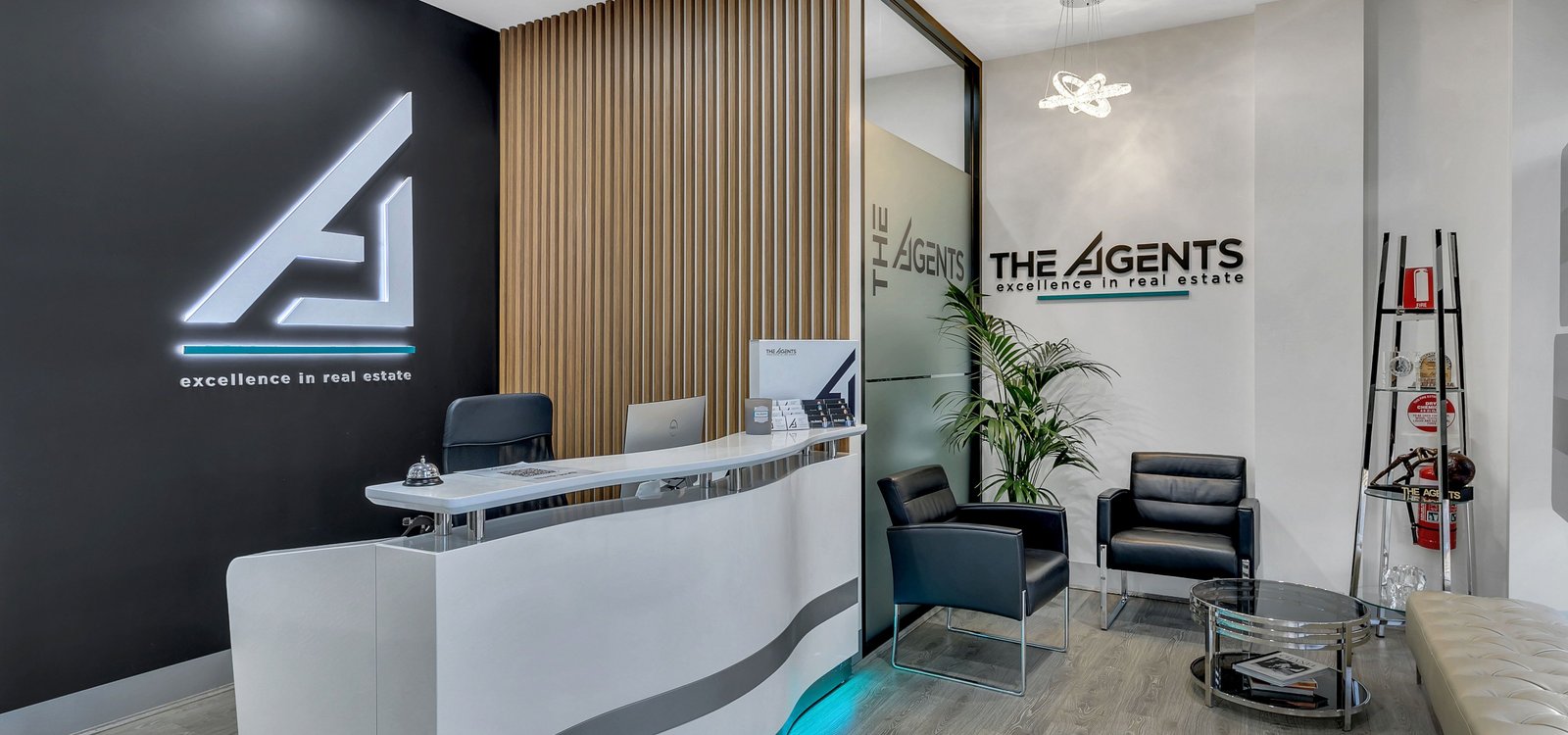 The Agents office reception in Melbourne West